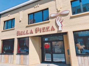 LETTRES RELIEF bella pizza