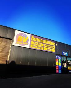 Caisson toile tendue BUREAU VALLEE