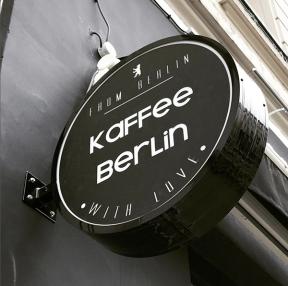 Enseigne ronde - KAFFEE BERLIN